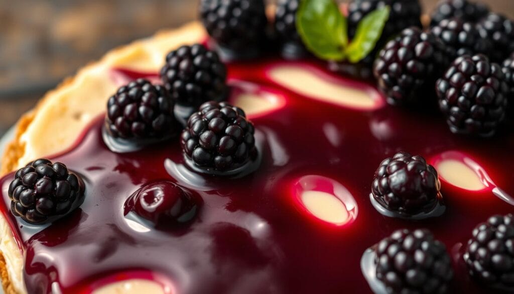 Blackberry Cheesecake Topping Techniques