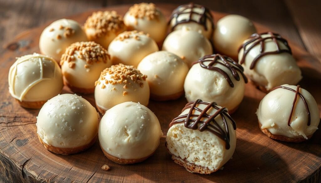 Cheesecake Balls Decoration Techniques