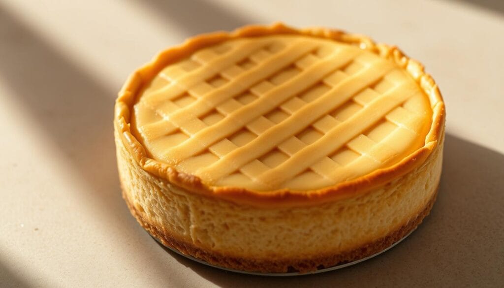 Cheesecake with Pie Crust Base Preparation