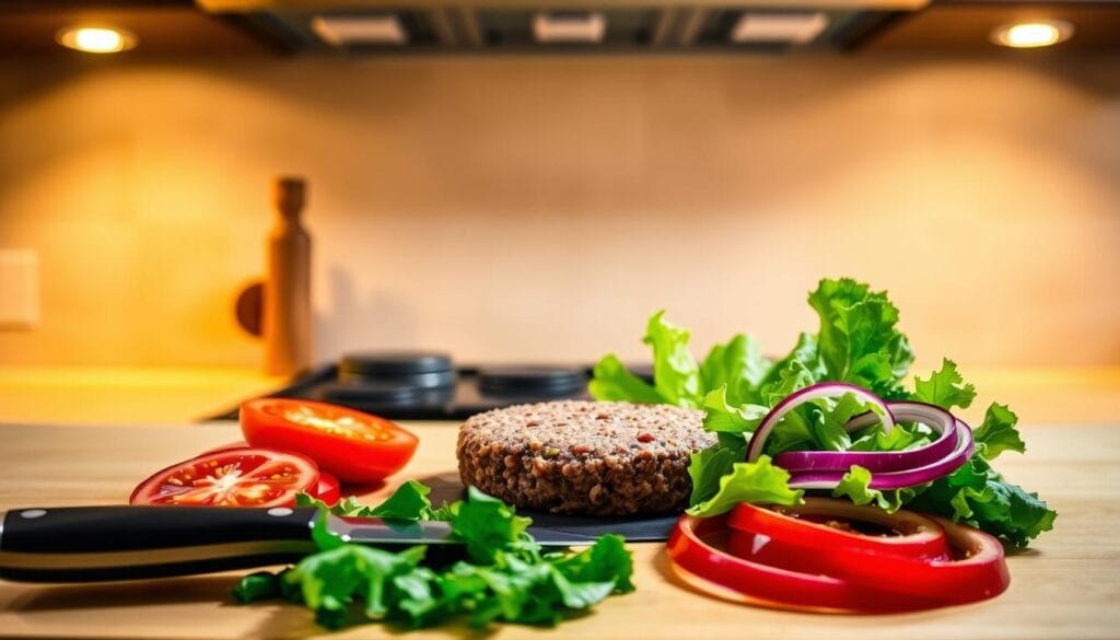 Soy Burger Preparation Techniques