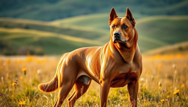 brown dog
