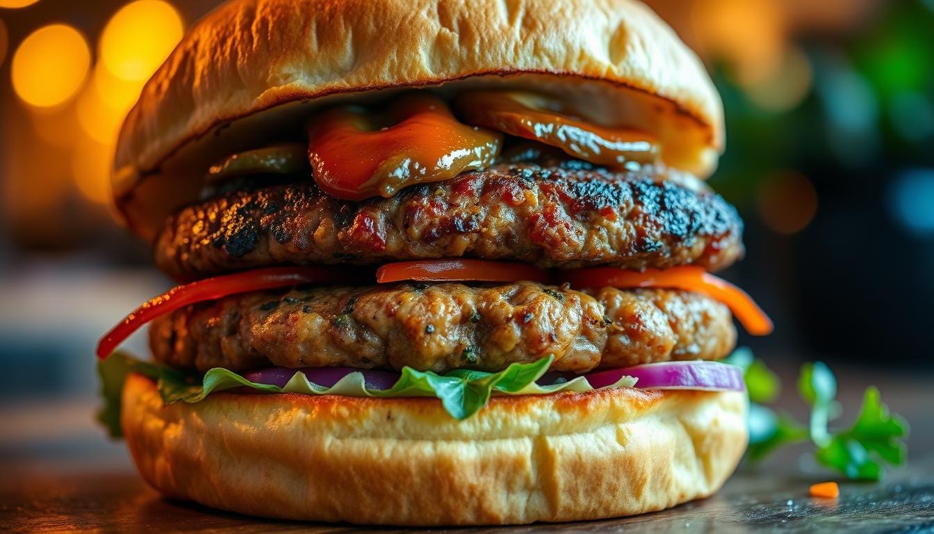 soy burger