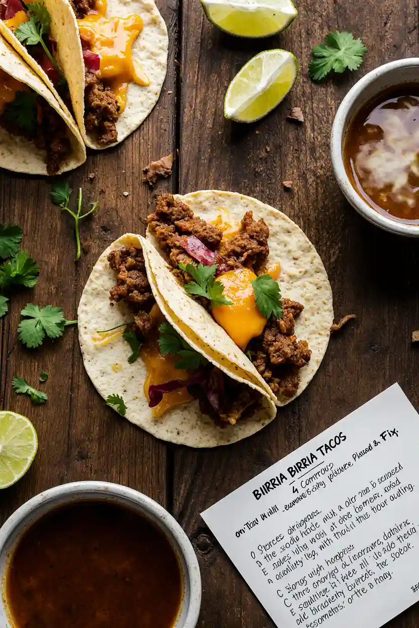 My Fave Birria Tacos